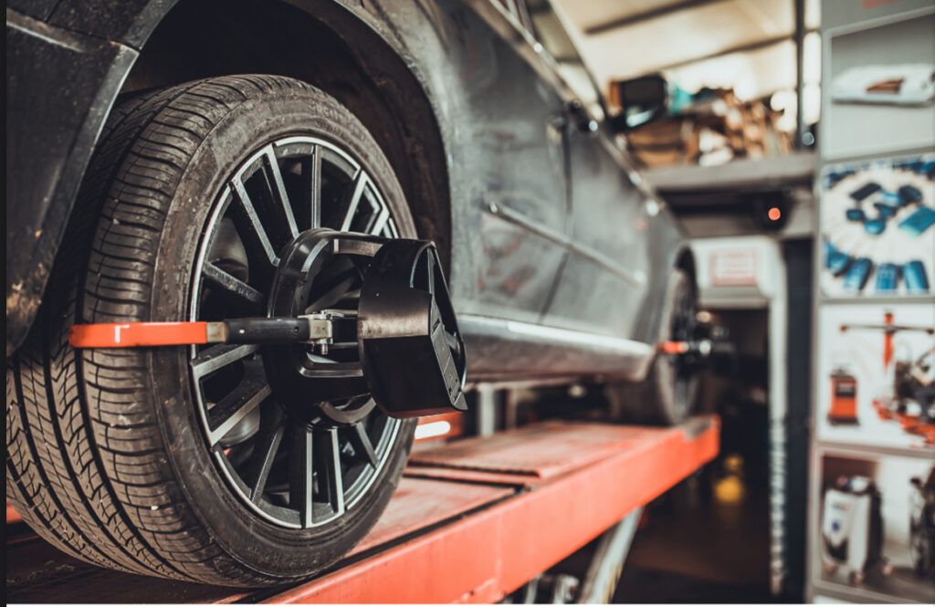 state-of-the-art wheel alignment machinery used in Marrickville workshop